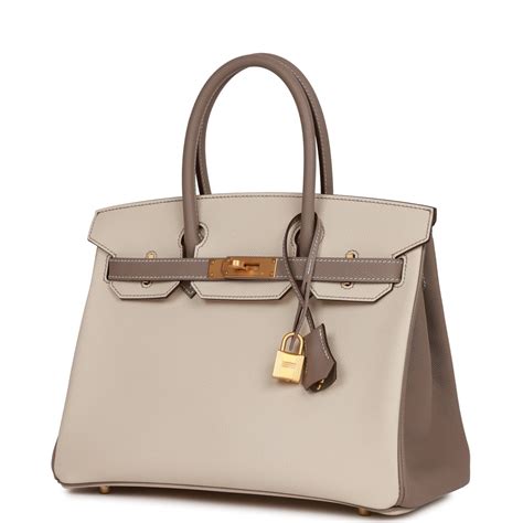 Hermes Special Order (HSS) Birkin 25 Gris Asphalte and Craie 